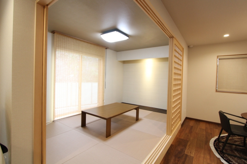 畳の和室スペース