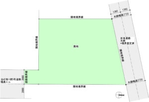 家づくりで大切なこと「道路に見えるのに道路でないことがあります」