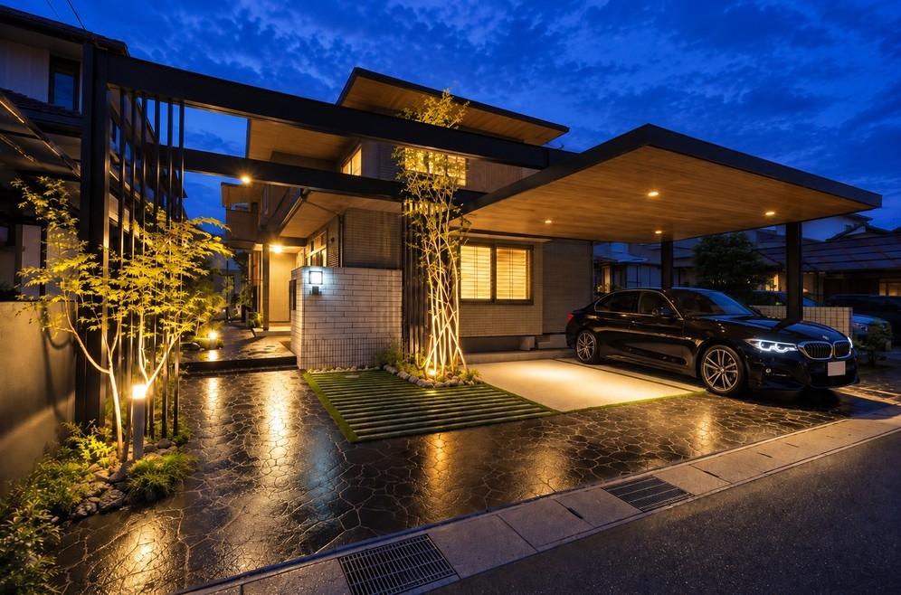 「外から丸見え」は嫌。でも閉じた家にもしたくない。｜注文住宅を計画する前に考えておくべき、視線と開放感を整える外観・間取り・外構を融合した設計の工夫と提案の付加価値のある暮らし。