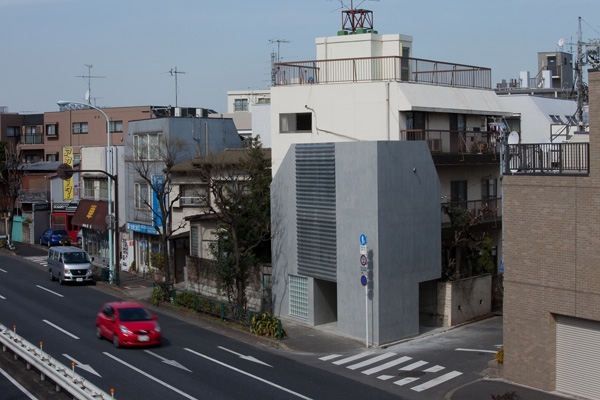 東玉川の家～7坪三角形の土地