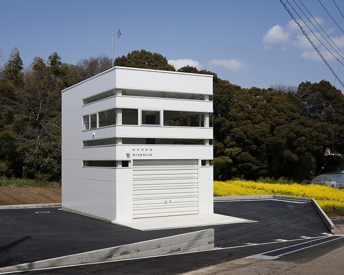 柏市消防団戸張器具置場