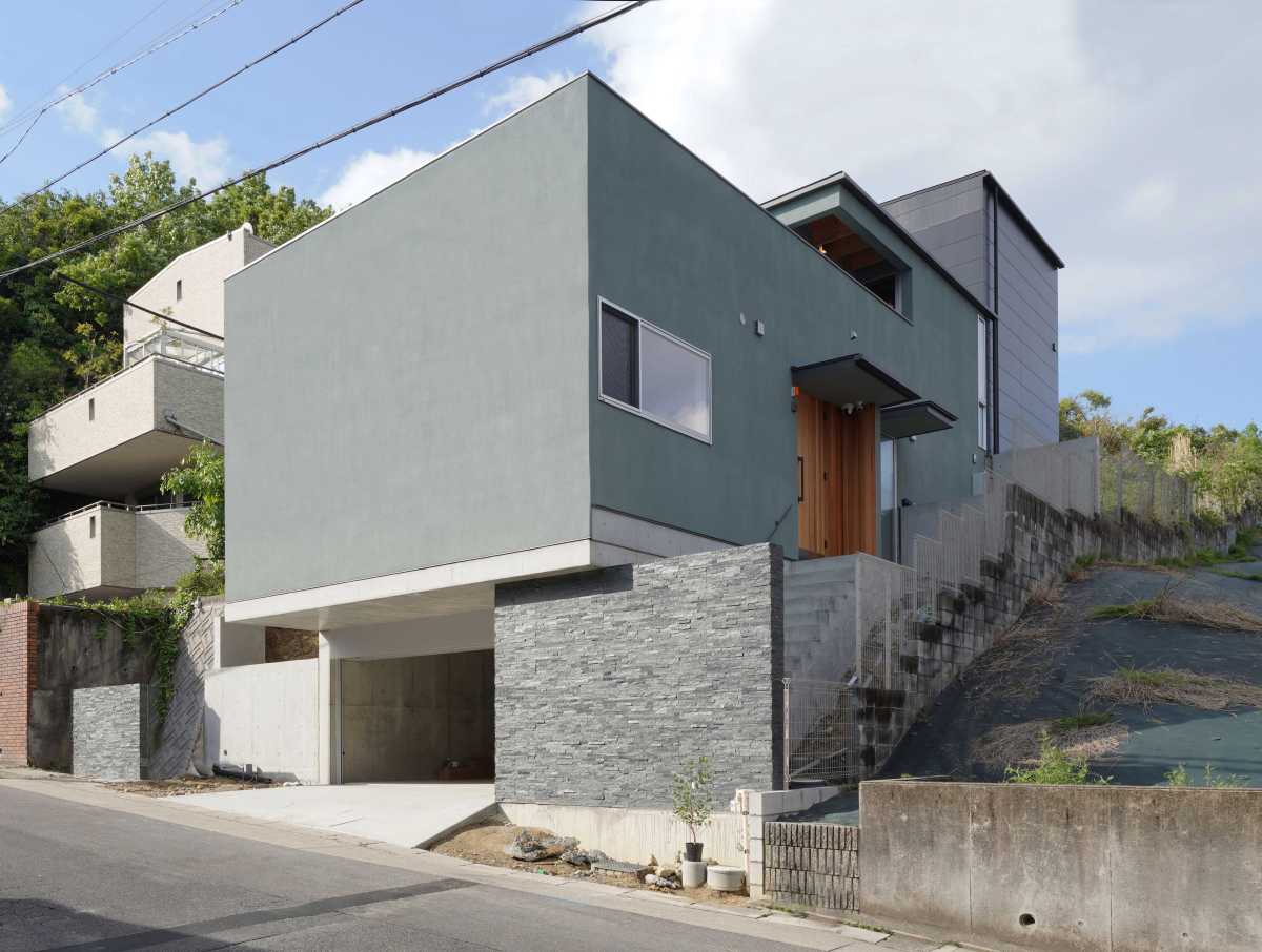 茶屋ヶ坂の住宅