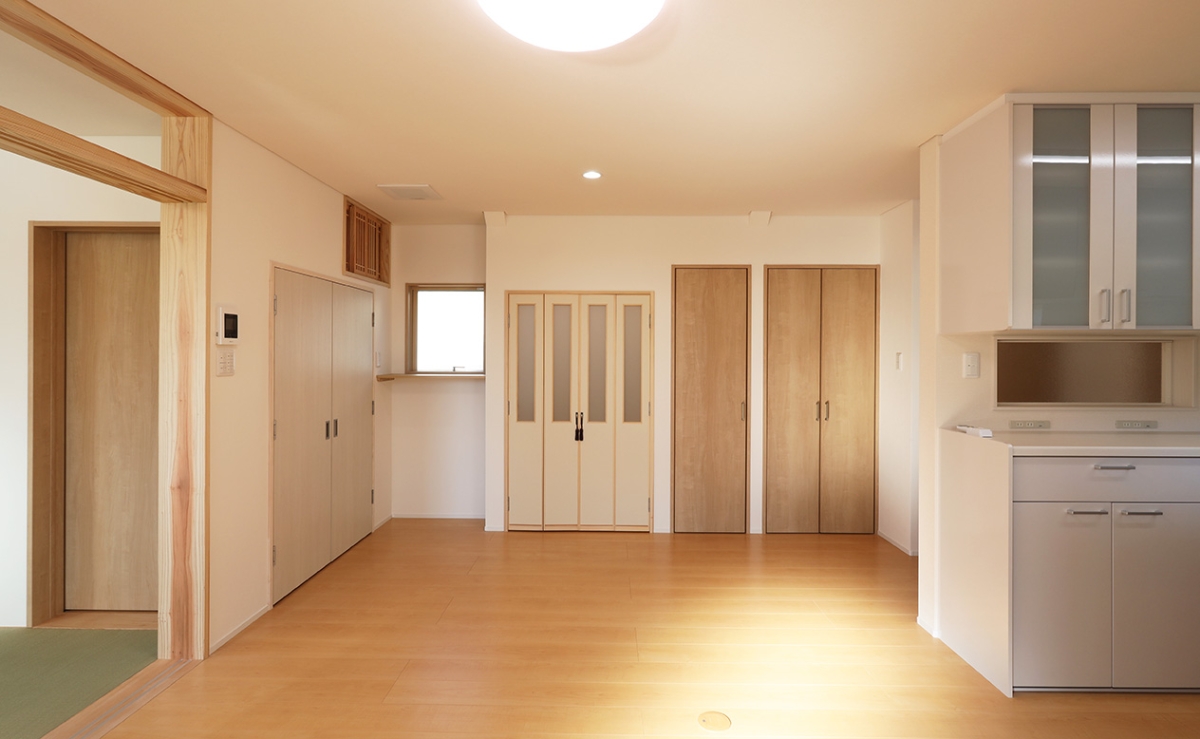 リビング 北を見る