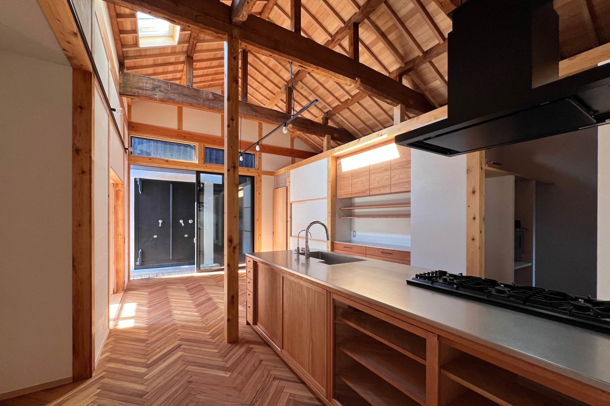 阿倍野の屋敷｜キッチン・ダイニング