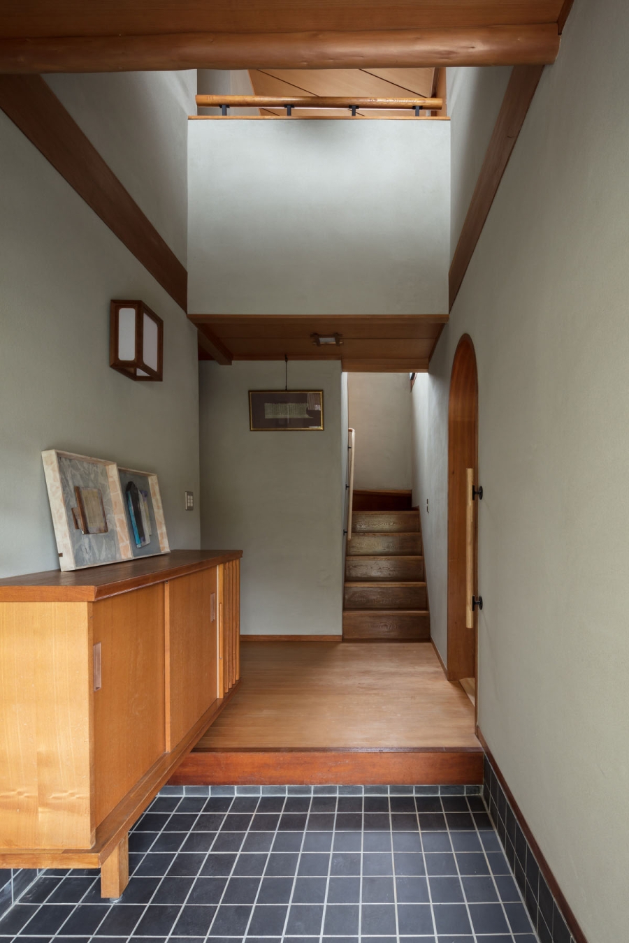 愛でる家｜玄関内観