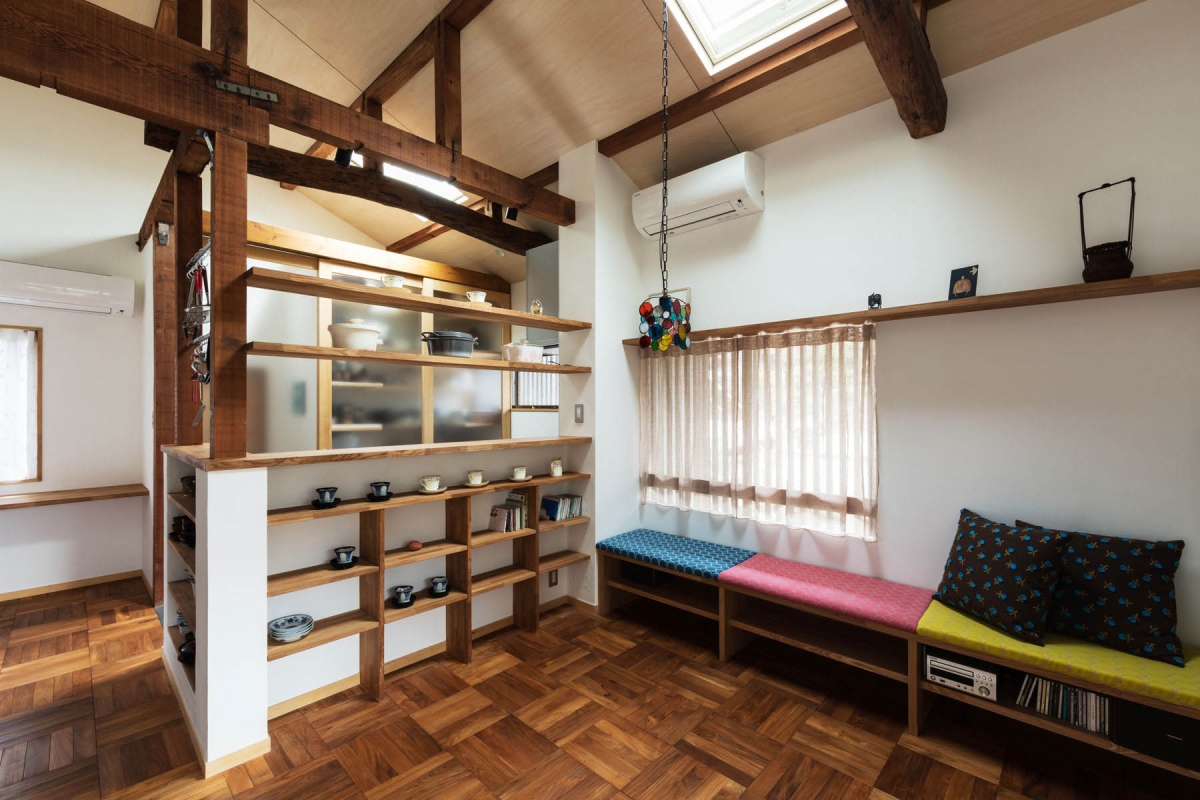 愛でる家｜居間