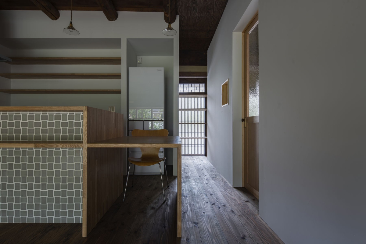 佐保路の家｜1階廊下