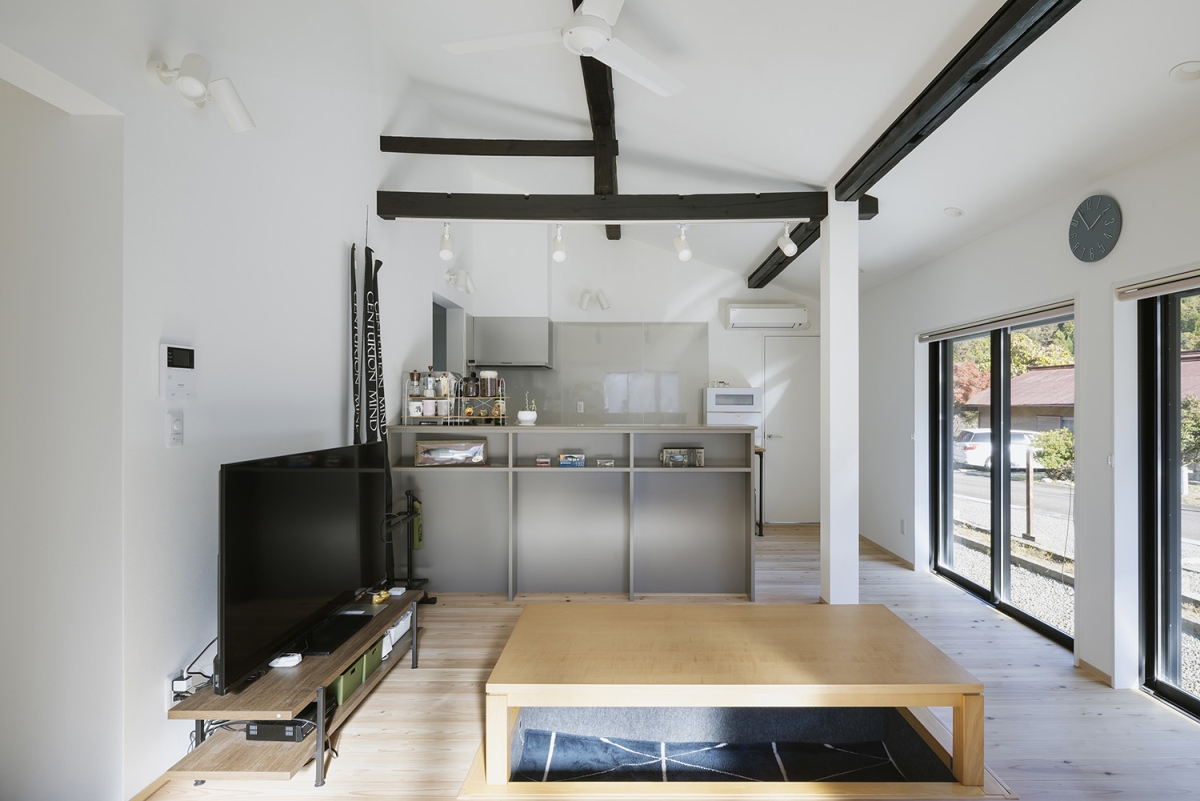 築１００年ほどのと思われる古民家リノベーション　リノベーション後