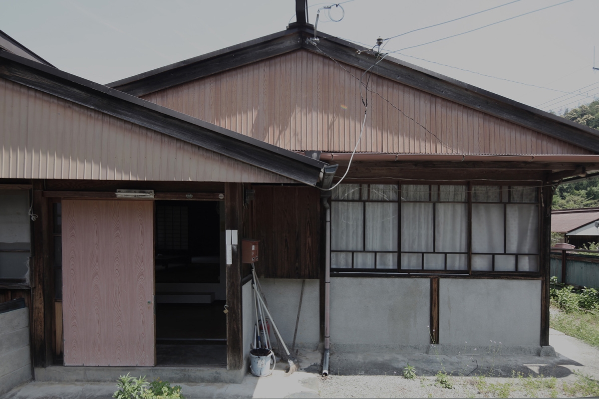 築１００年ほどのと思われる古民家リノベーション　改修前