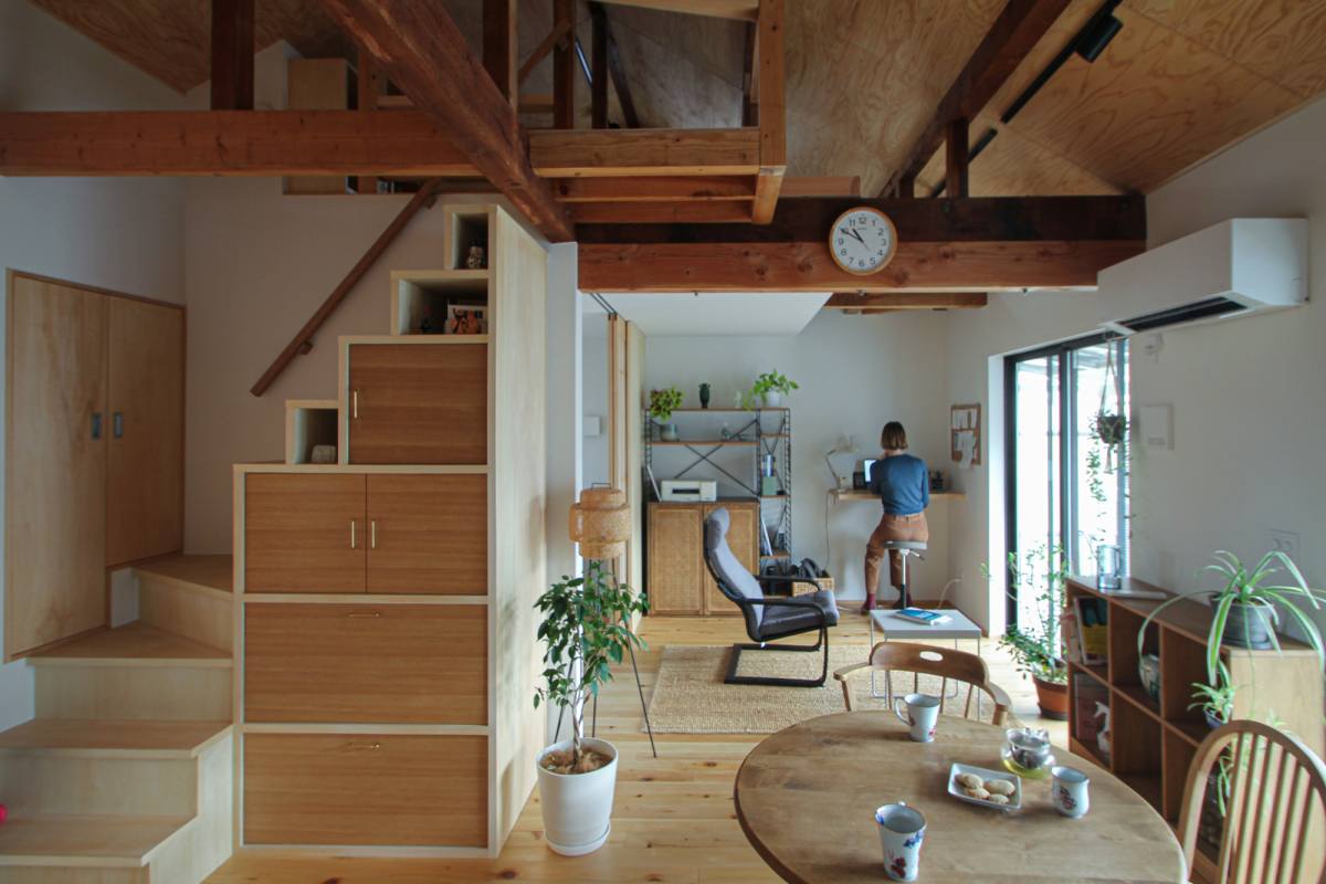 もくかみハコの家・既存を活かしたジャパンディなリノベ