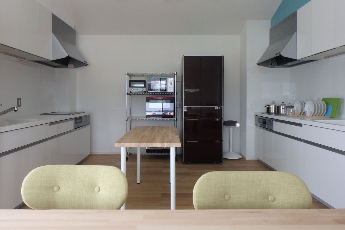 京終くるり｜共用キッチン・ダイニング