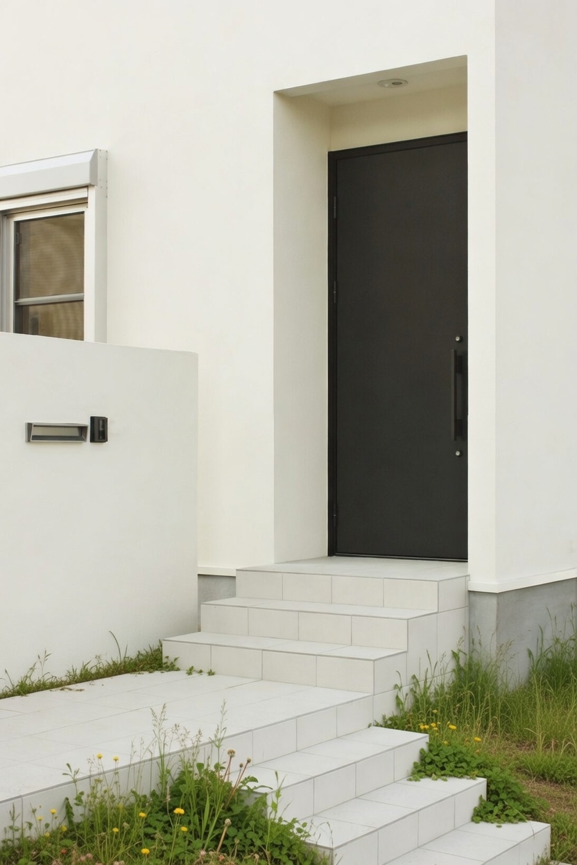 函の家｜玄関外観