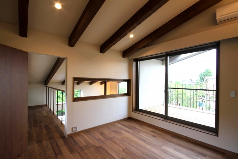 杉並の住宅 ベッドルーム