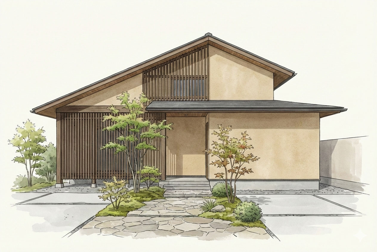 建築家・設計事務所が手がける和風住宅・和モダン住宅実例 - 間取り・素材選び・費用のポイント